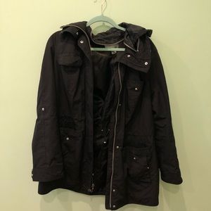 High Quality Black Raincoat